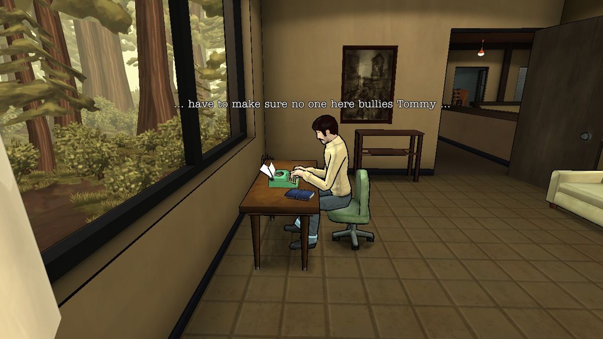 The Novelist (Windows) screenshot: He's worried