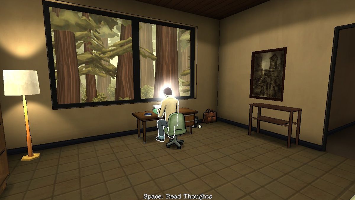 The Novelist (Windows) screenshot: read thoughts