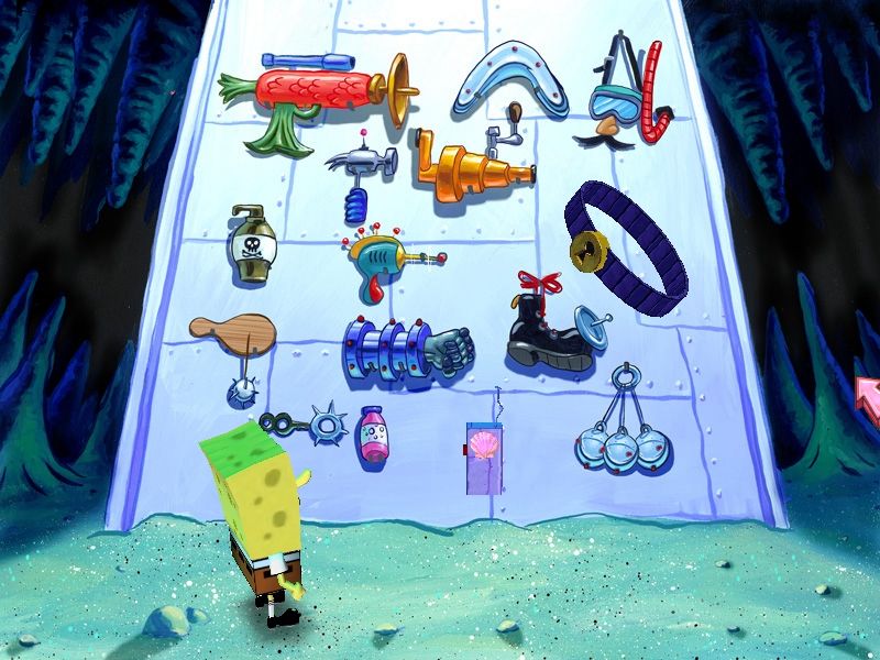 Screenshot of SpongeBob SquarePants: Lights, Camera, Pants! (Windows, 2005)  - MobyGames