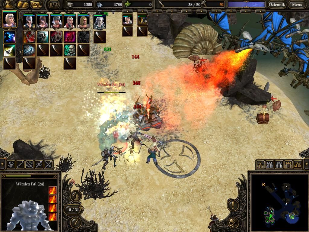 SpellForce 2: Dragon Storm (Windows) screenshot: More enemies