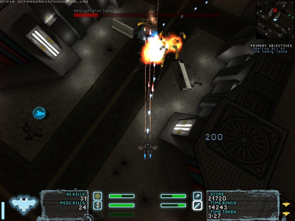 Steel Storm: Burning Retribution (Windows) screenshot: Explosions everywhere.