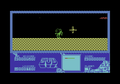 Zub (Commodore 64) screenshot: Gameplay
