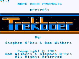 Trekboer (Dragon 32/64) screenshot: Title