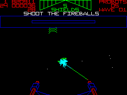 Star Wars: The Empire Strikes Back (ZX Spectrum) screenshot: Got one!