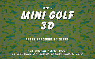 AM's Mini Golf 3D (1996) - MobyGames