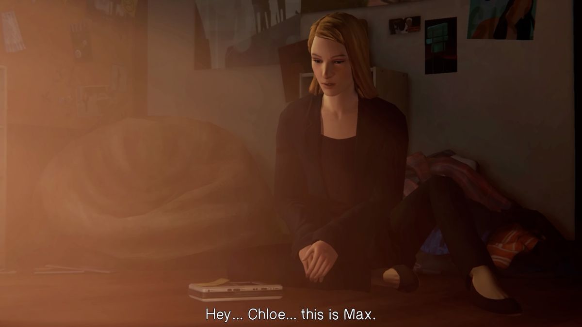 Life Is Strange: Before the Storm - Deluxe Upgrade (PlayStation 4) screenshot: Farewell - One last message for Chloe