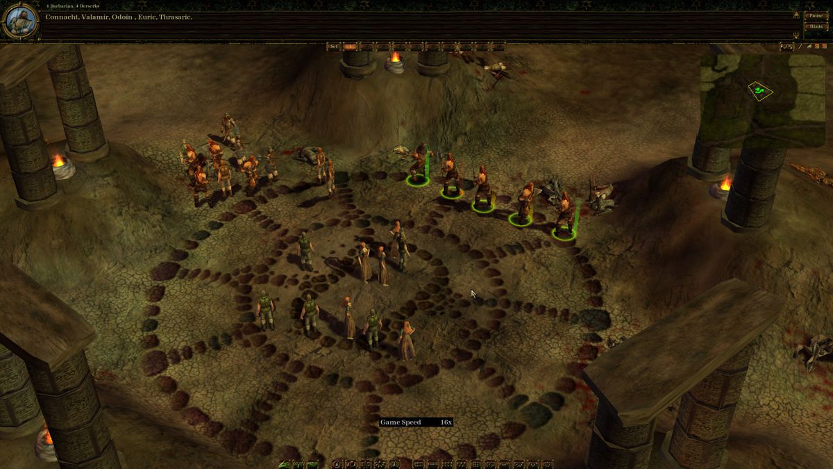 Myth III: The Wolf Age (Windows) screenshot: First Level