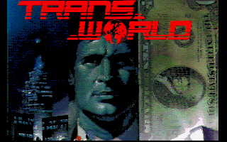 Transworld (DOS) screenshot: Title screen