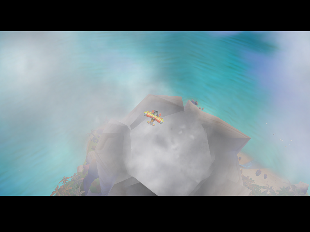 Kao: Mystery of Volcano (Windows) screenshot: This doesn't feel that safe.