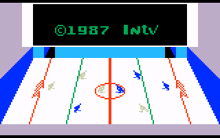 Slap Shot: Super Pro Hockey (Intellivision) screenshot: Version