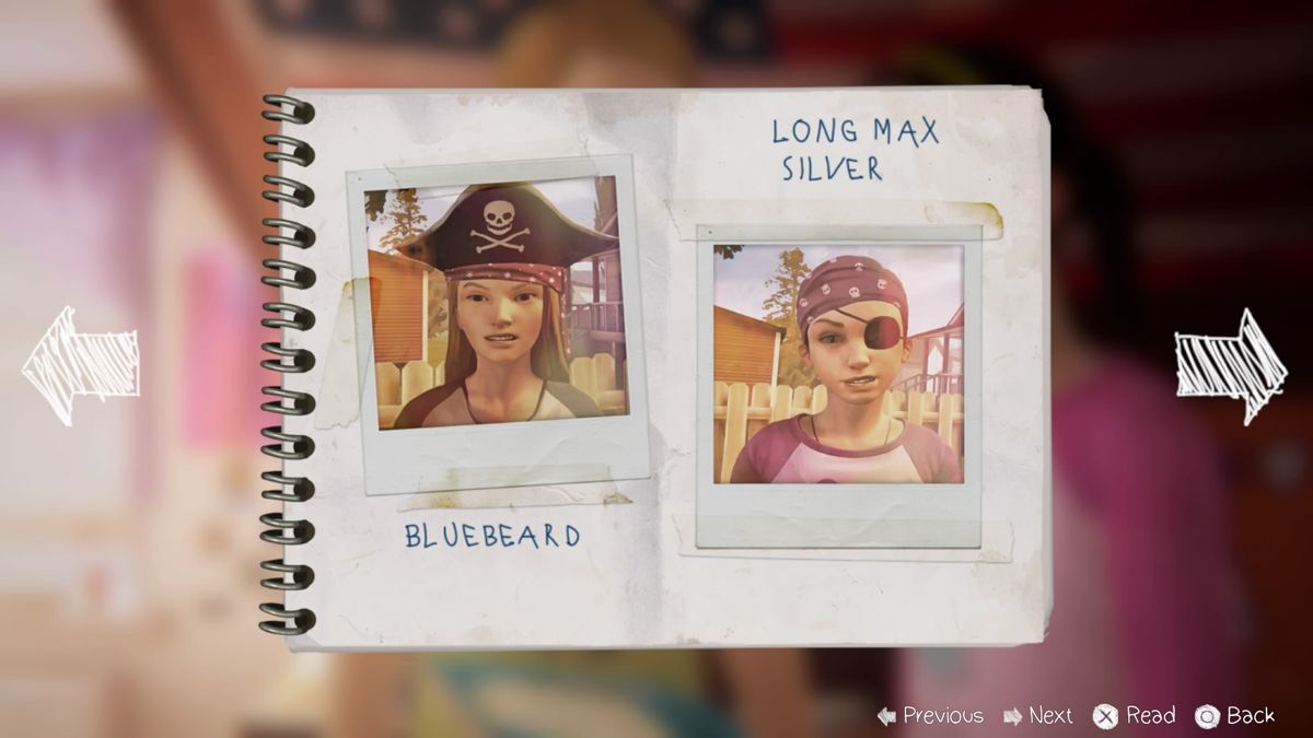 Life Is Strange: Before the Storm - Deluxe Upgrade (PlayStation 4) screenshot: Farewell - Max and Chloe during their pirate period