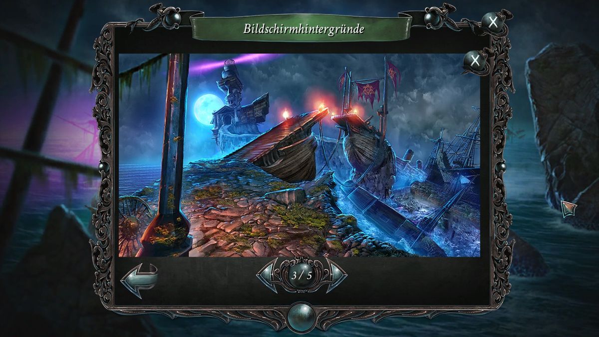 Nightmares from the Deep 2: The Siren's Call (Collector's Edition) (Windows) screenshot: One of the wallpapers.