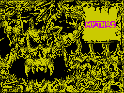 Mythos (ZX Spectrum) screenshot: Load screen