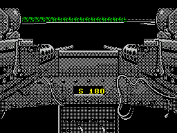 Gunboat (ZX Spectrum) screenshot: Gunnery practice starts here
