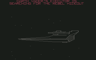 Star Wars: The Empire Strikes Back (Commodore 64) screenshot: Intro