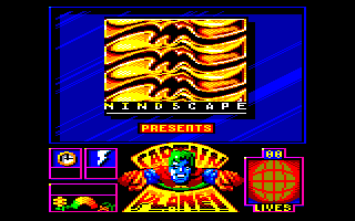 Captain Planet and the Planeteers (Amstrad CPC) screenshot: Mindscape logo