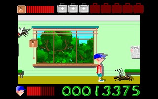 Anatomik (DOS) screenshot: How could there be so much of insects in hospital?