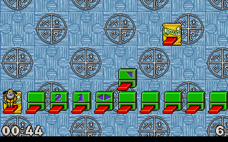 One Step Beyond (DOS) screenshot: Level 6