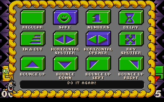One Step Beyond (DOS) screenshot: Help