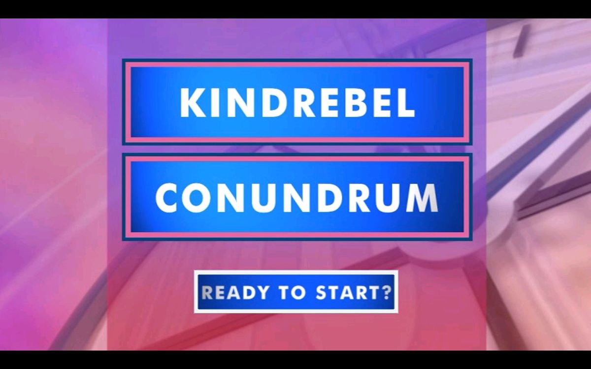 Countdown: DVD Game (DVD Player) screenshot: The Conundrum Round: An example puzzle