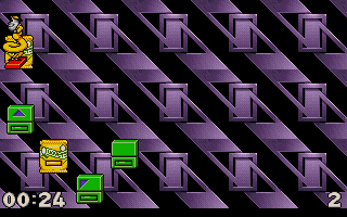 One Step Beyond (DOS) screenshot: Complete