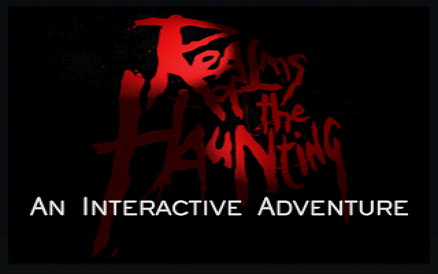 Realms of the Haunting (Limited Edition) (DOS) screenshot: The movie title