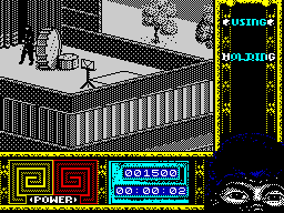 Ninja Remix (ZX Spectrum) screenshot: First screen