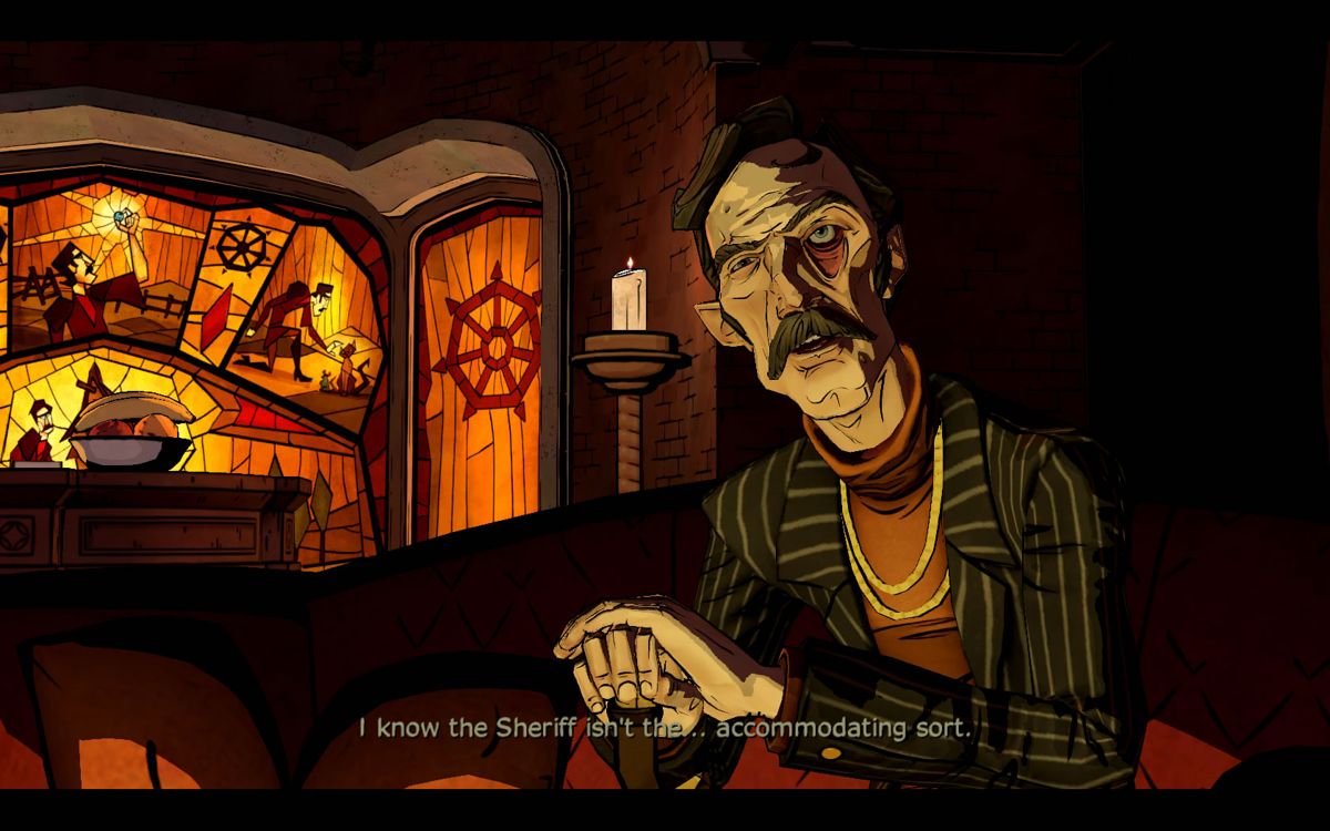 The Wolf Among Us (Windows) screenshot: Episode 4 - A meeting with the Crooked Man