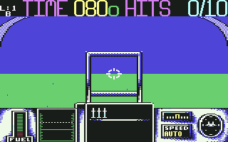 G-Loc: Air Battle (Commodore 64) screenshot: Start