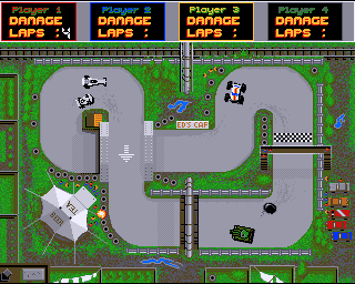 Super Grand Prix (Amiga) screenshot: Open Championship