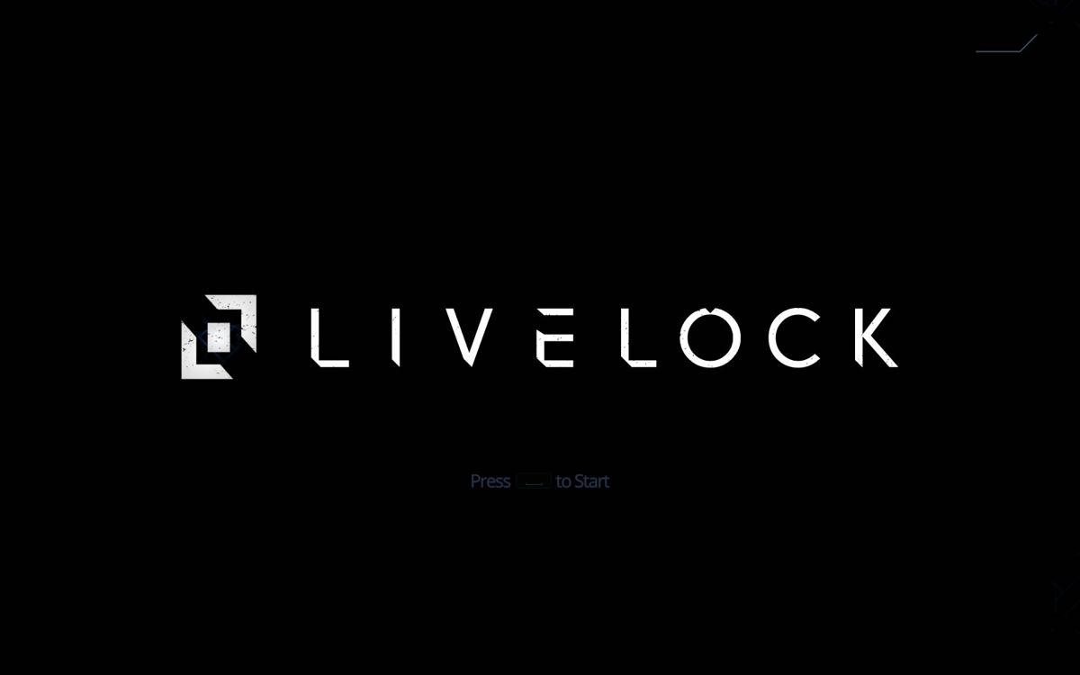 Livelock (Windows) screenshot: Title screen