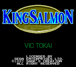 King Salmon: The Big Catch (Genesis) screenshot: Title screen