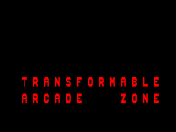 TRAZ (ZX Spectrum) screenshot: Eventually the game displays this screen which is followed by the game's credit screens and high scores