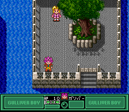 Kūsō Kagaku Sekai Gulliver Boy (SNES) screenshot: Venice, Venice...