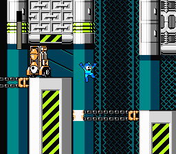 Mega Man: Rock Force (Windows) screenshot: Shock Man's stage.