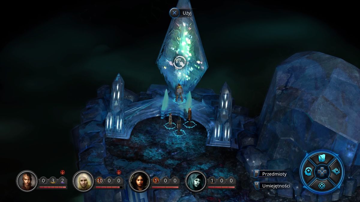 Torment: Tides of Numenera (PlayStation 4) screenshot: Oracle crystal