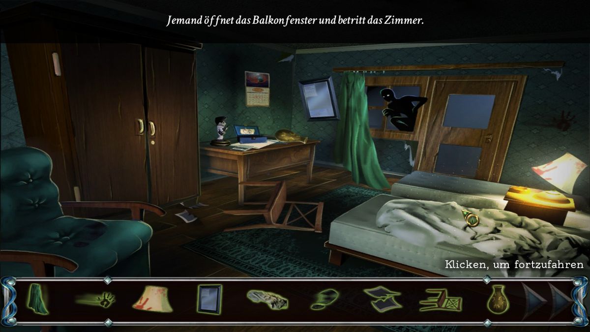 9 Clues: The Secret of Serpent Creek (Windows) screenshot: Watching the results of a detective scene