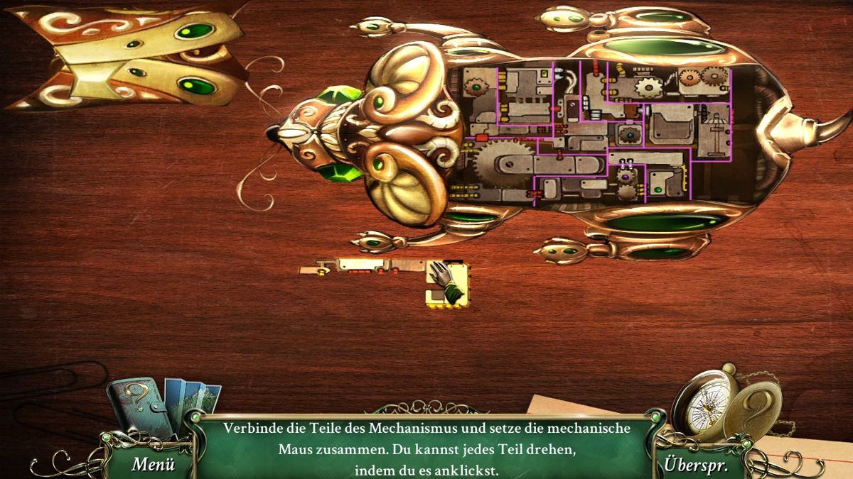 9 Clues: The Secret of Serpent Creek (Windows) screenshot: Completing a mouse puzzle