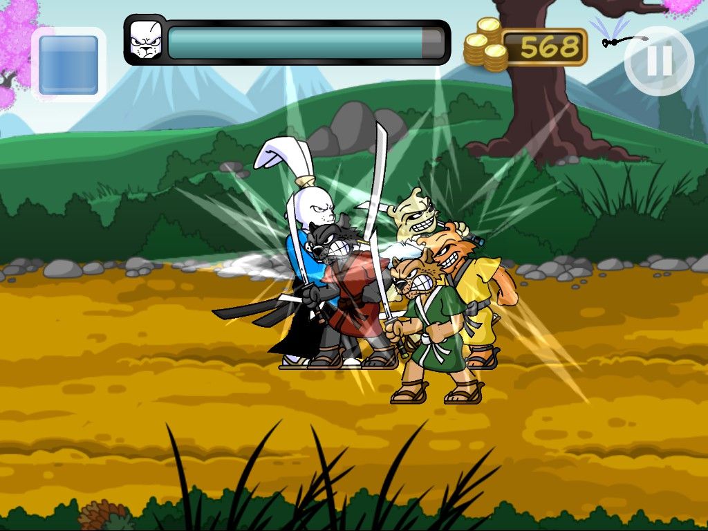 Usagi Yojimbo: Way of the Ronin (Windows) screenshot: Game starts