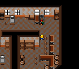 Tecmo Secret of the Stars (SNES) screenshot: Intro: talking to your foster-father