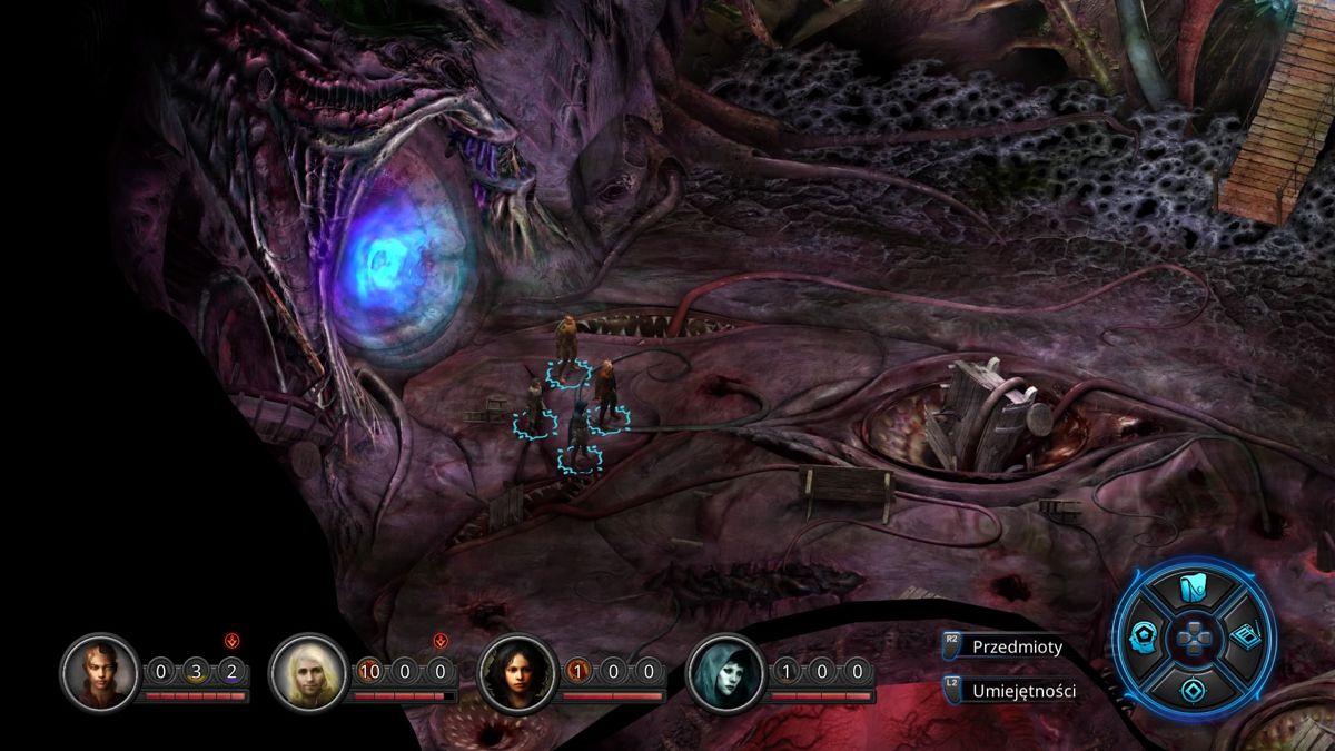 Torment: Tides of Numenera (PlayStation 4) screenshot: On the other side