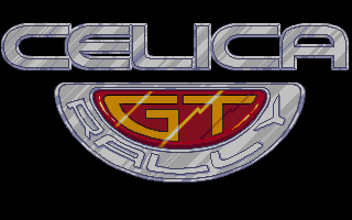 Toyota Celica GT Rally (Amiga) screenshot: Title screen