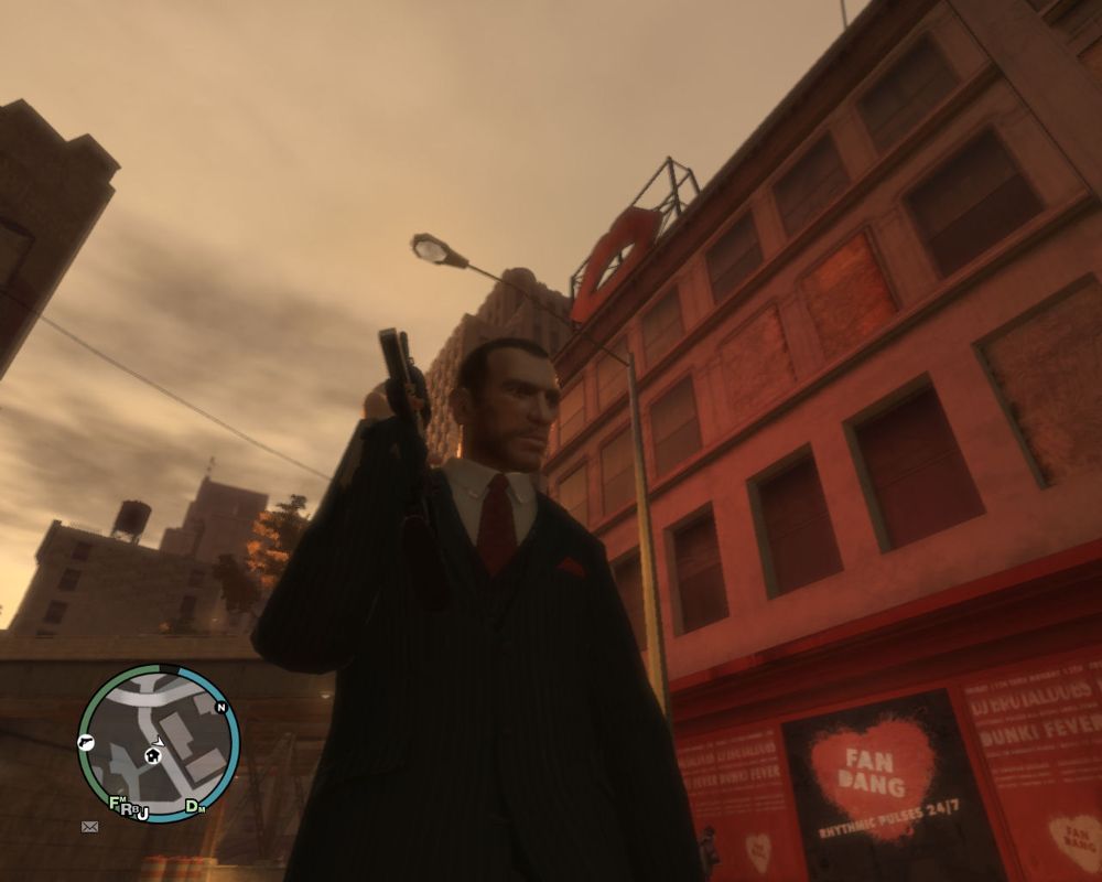 Grand Theft Auto IV (Windows) screenshot: Another morning in Liberty City