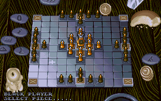 King's Table: The Legend of Ragnarok (Amiga) screenshot: Game just began