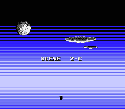 Rad Action (NES) screenshot: Each scene starts with this introduction. Looks nice in motion
