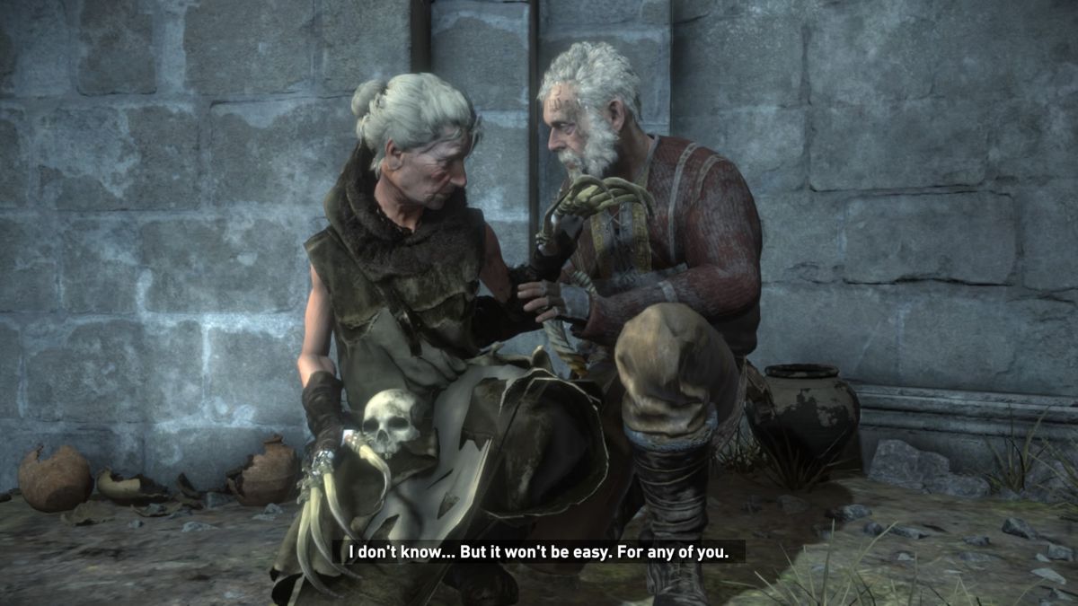 Rise of the Tomb Raider: 20 Year Celebration (PlayStation 4) screenshot: Baba Yaga: The Temple of the Witch - Reunion