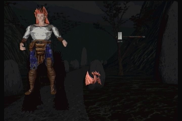 Dragon Lore: The Legend Begins (3DO) screenshot: Inventory screen.