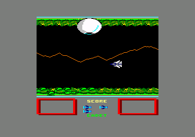 Challenge of the Gobots (Amstrad CPC) screenshot: Starting the game