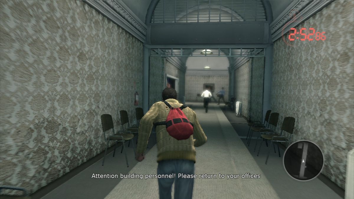Robert Ludlum's The Bourne Conspiracy (PlayStation 3) screenshot: Looking for a way out of the embassy