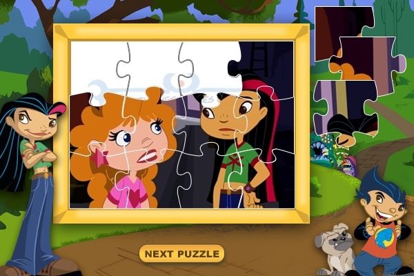Toon Tastic (Windows) screenshot: Ben 10: Get It Together - This is a set of seven simple jigsaws